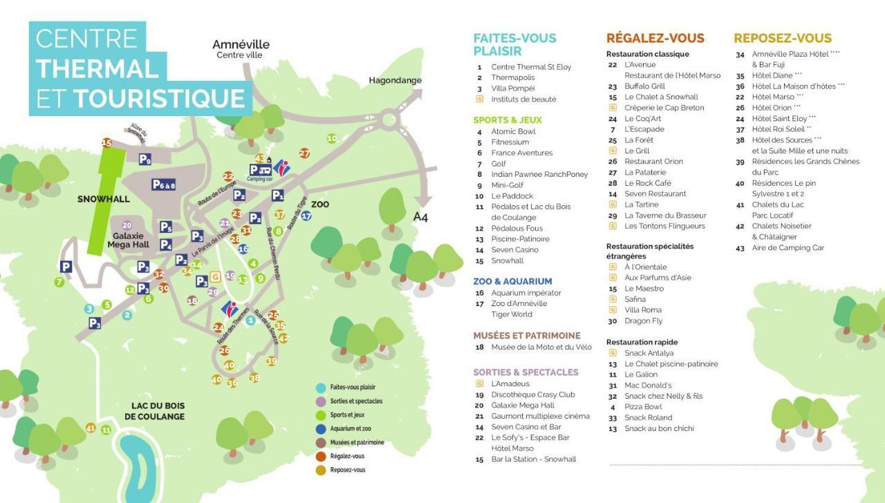 Amneville Centre Touristique Exteriör bild